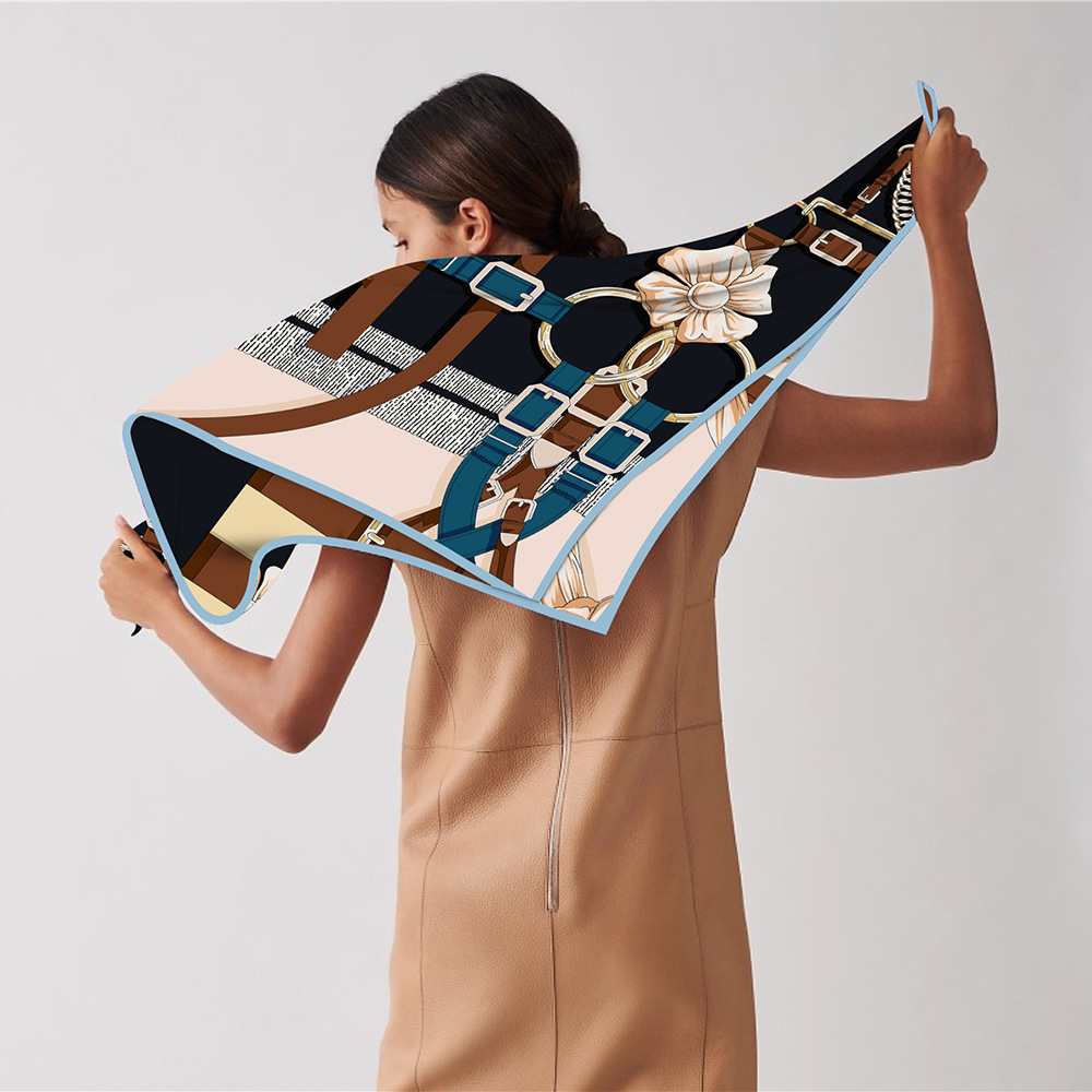 90 cm Neue Design Gürtel Twill – Scarf Silk Square Bewertung und Preis