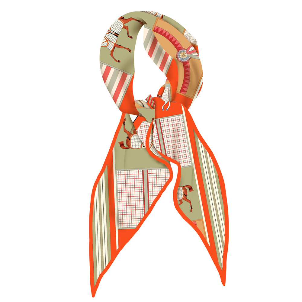 Neues Design, modische bedruck – Scarf Silk Square Bewertung und Preis