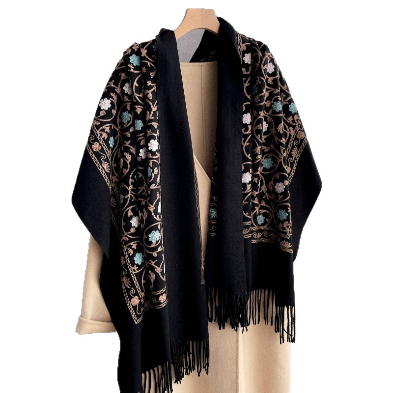 2023 neue Stickerei Kaschmir S – Woven Scarf Blanket Bewertung und Preis